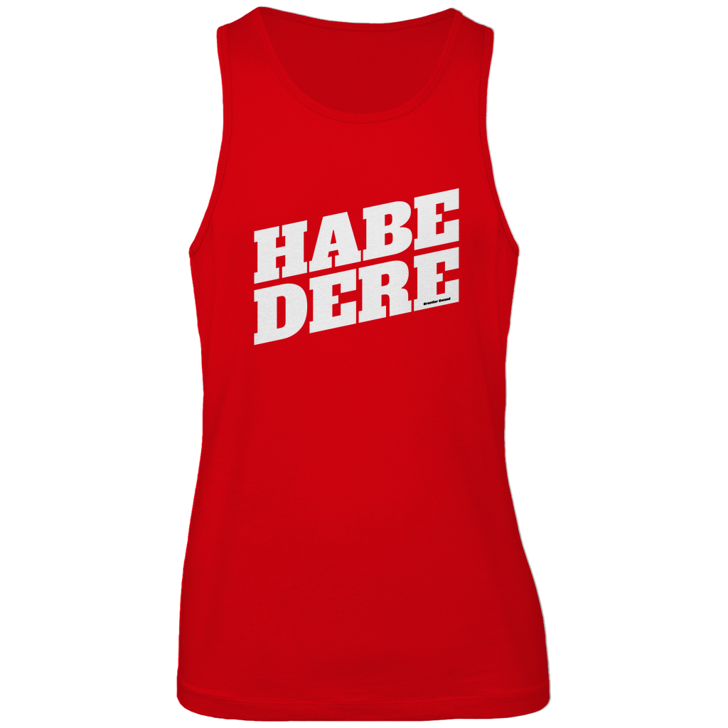 Bayerische Herren Premium Tank Top Habe dere - weiß - Grantler Gwand