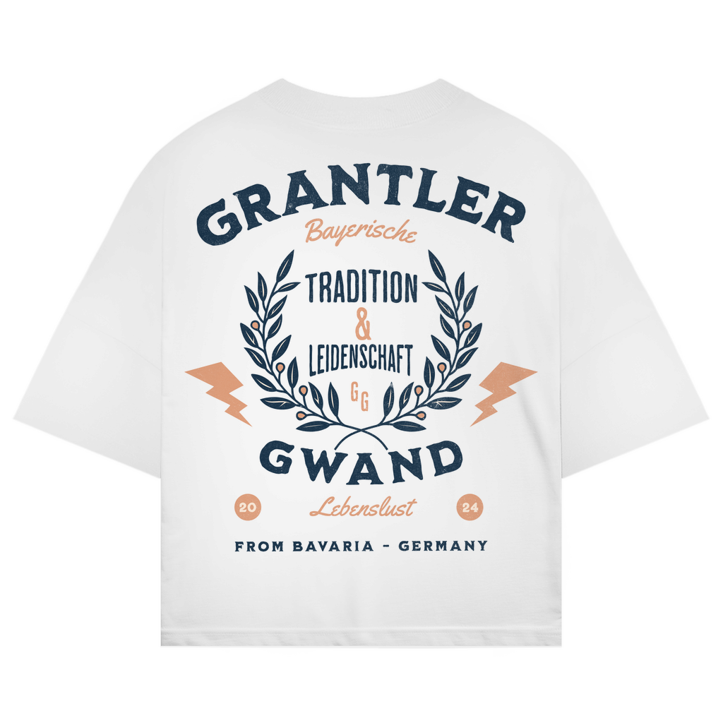 Bayerisches Oversize T-Shirt Unisex - Tradition & Leidenschaft  - Grantler Gwand