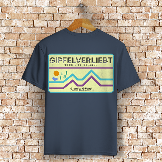 Bayerisches T-Shirt Unisex - Gipfelverliebt - Grantler Gwand