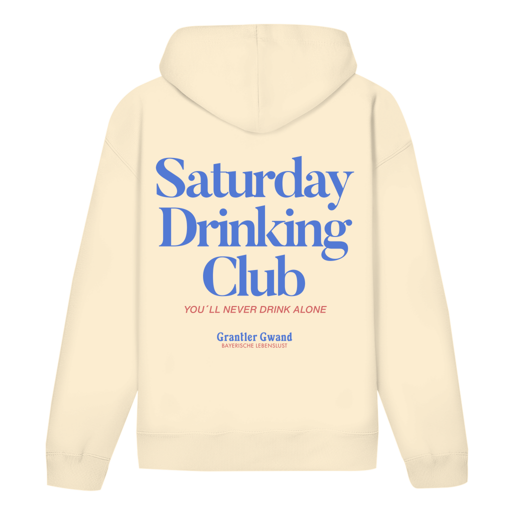 Bayerischer Hoodie Unisex - Saturday Drinking Blau - Grantler Gwand
