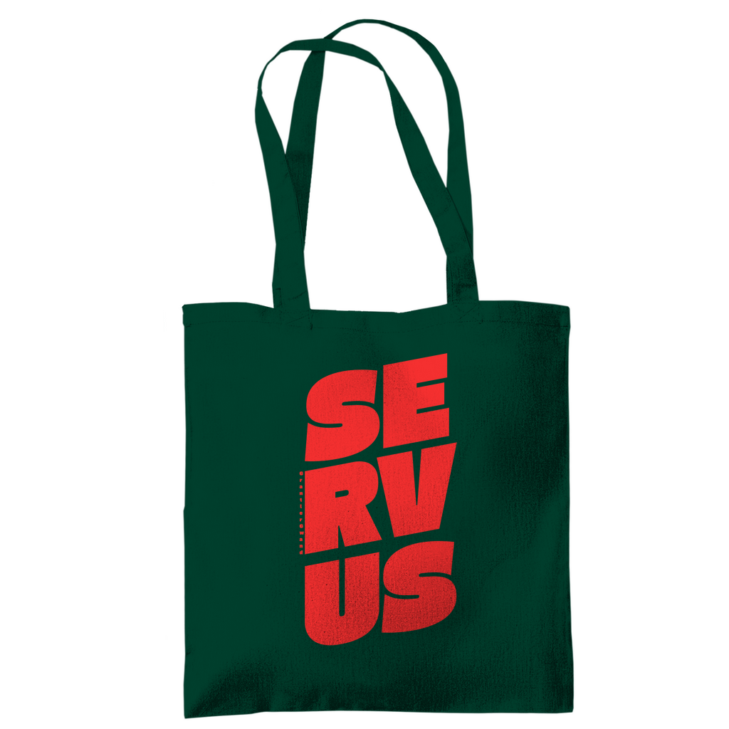 Bayerische Tragetasche - Servus - rot - Grantler Gwand