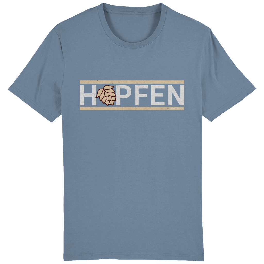 Bayerisches Herren T-Shirt Hopfen - gold - Grantler Gwand