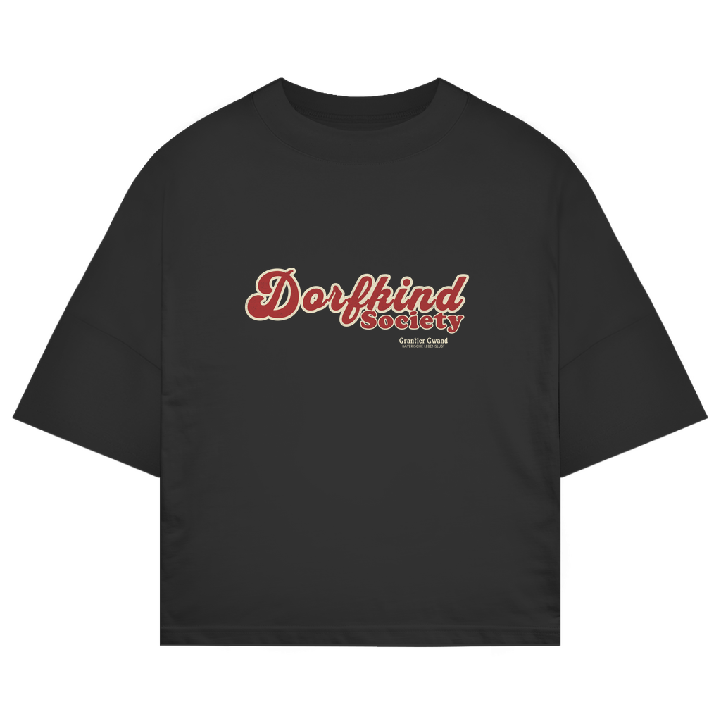 Bayerisches Oversize T-Shirt - Dorfkind Society - Grantler Gwand