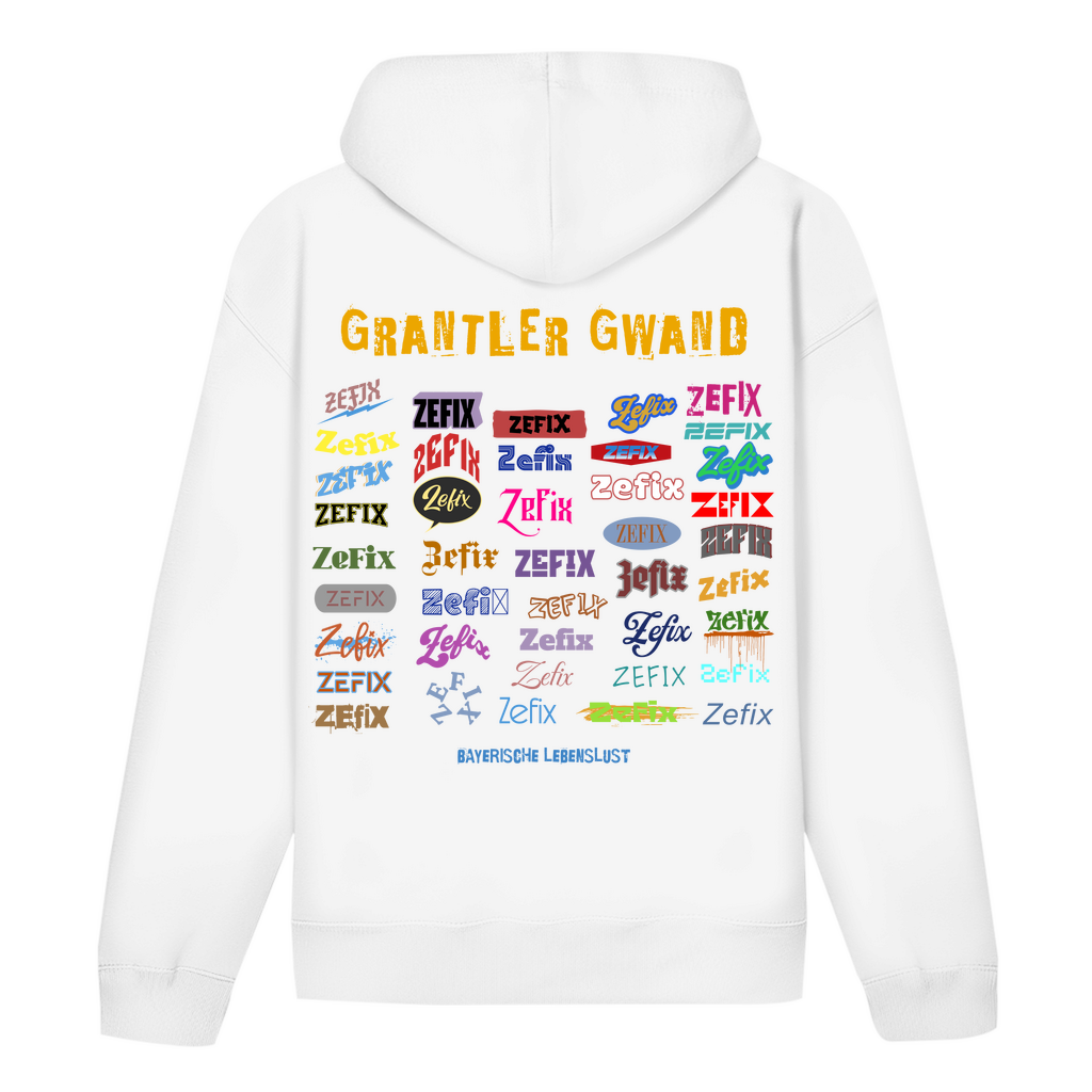 Bayerischer Hoodie Unisex - Zefix - Grantler Gwand