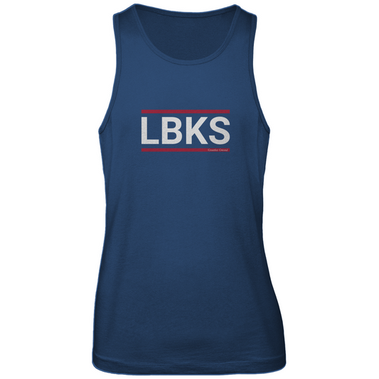 Bayerisches Herren Premium Tank Top LBKS - rot/weiß - Grantler Gwand