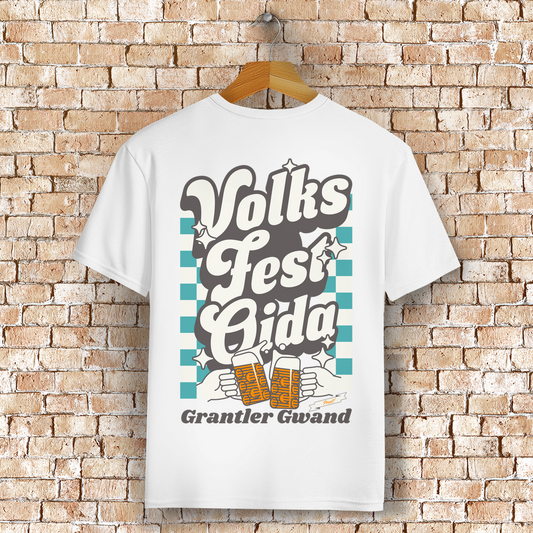 Bayerisches T-Shirt Unisex - Volksfest Oida - Grantler Gwand