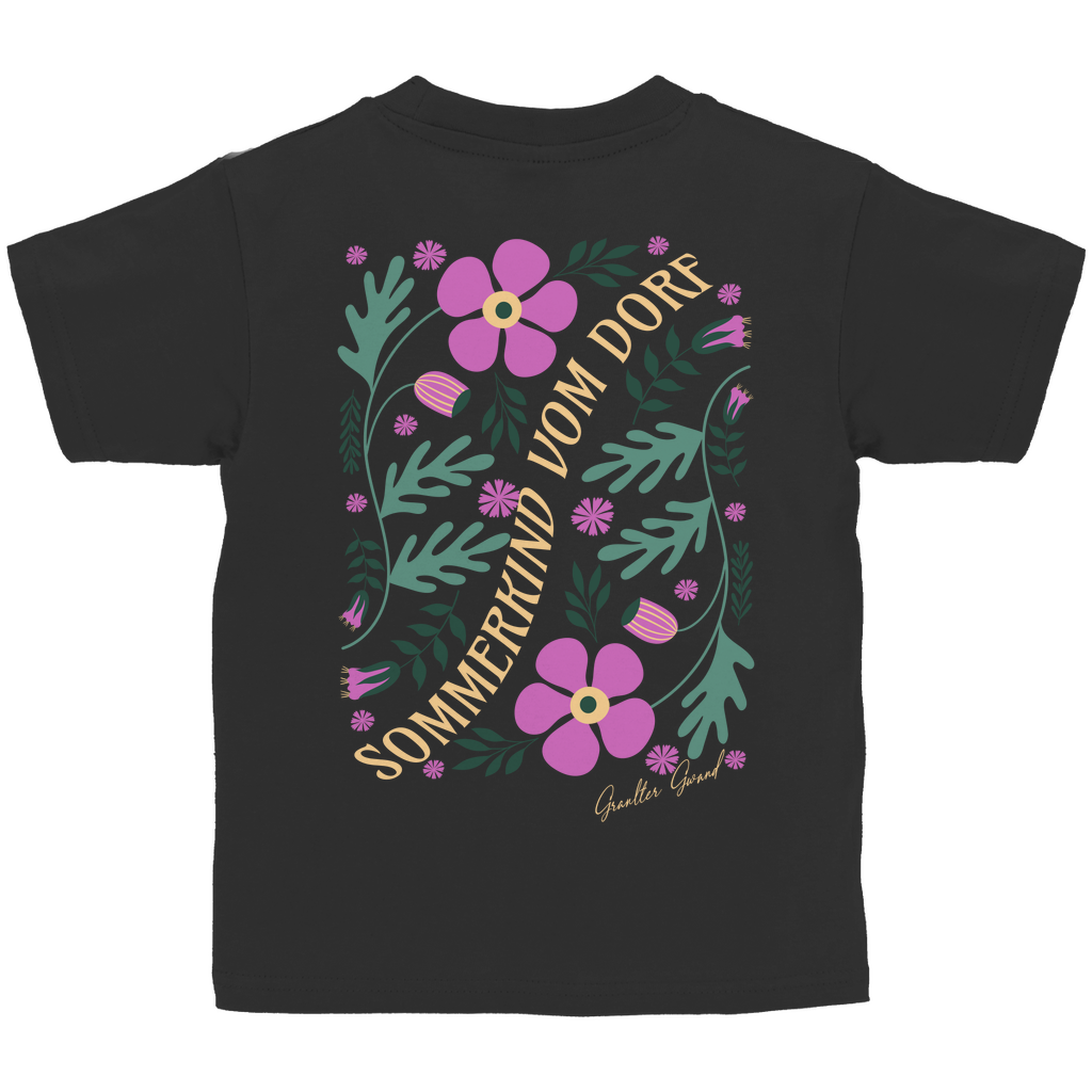 Bayerisches Kinder T-Shirt - Sommerkind vom Dorf - Grantler Gwand