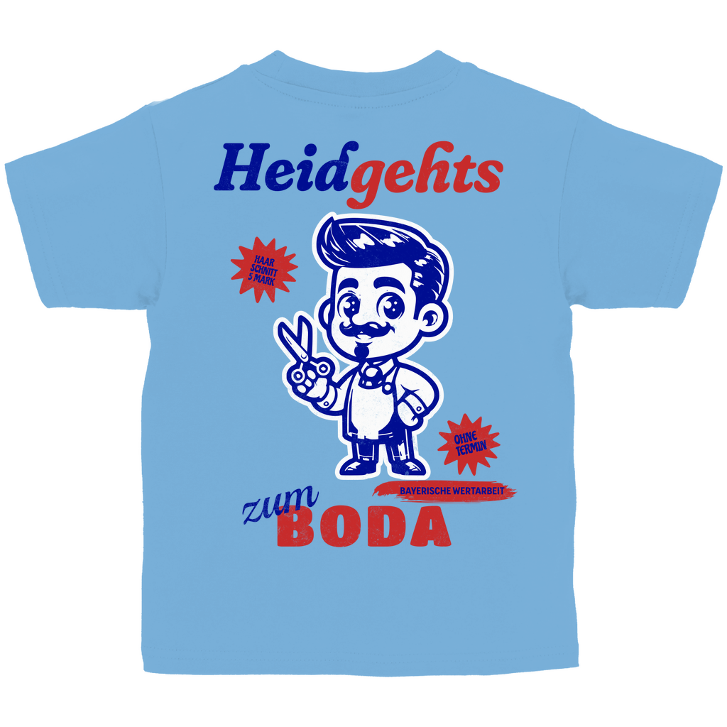 Bayerisches Kinder T-Shirt - Boda - Rot - Grantler Gwand