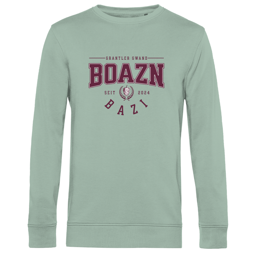 Bayerisches Herren Premium Bio Sweatshirt Boazn Bazi - rot - Grantler Gwand