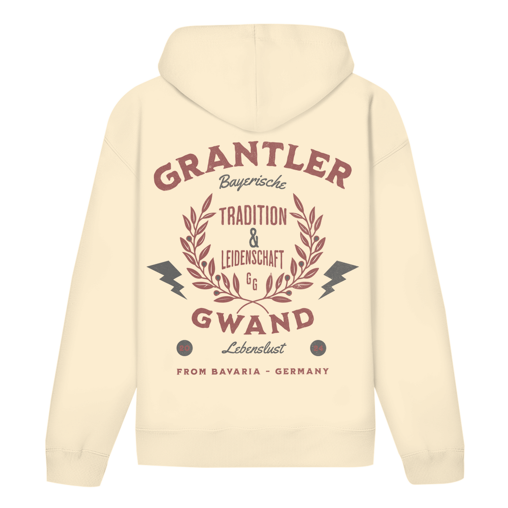 Bayerischer Hoodie Unisex - Tradition & Leidenschaft Rot - Grantler Gwand