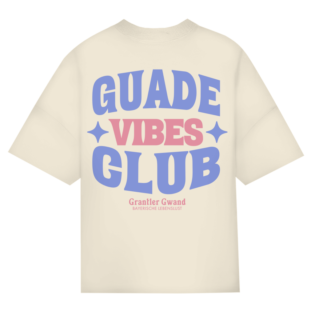 Bayerisches Oversize T-Shirt Unisex - Guade Vibes Club - Grantler Gwand