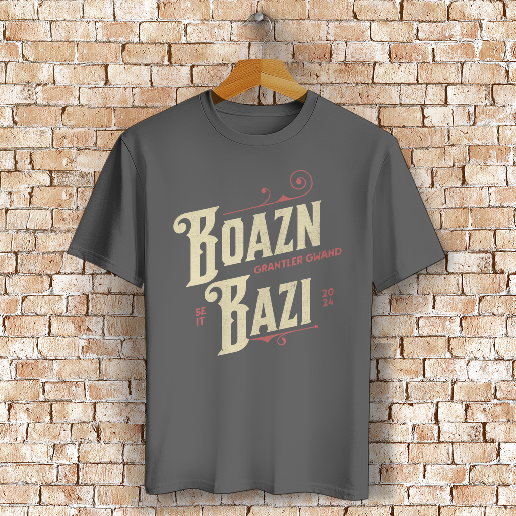 Bayerisches T-Shirt Unisex - Boazn Bazi - Grantler Gwand