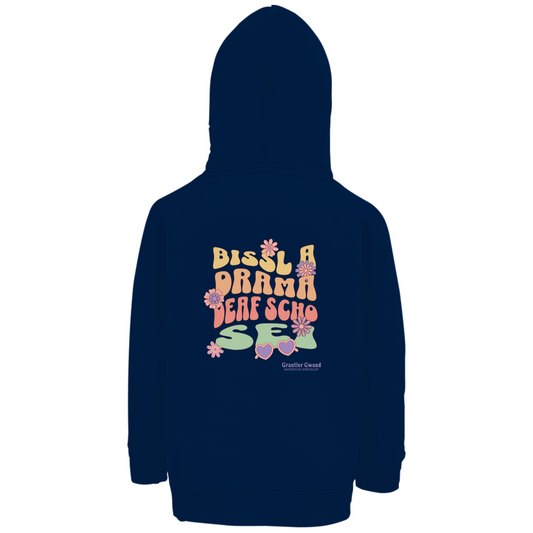Bayerischer Kinder Premium Bio Hoodie - Bissl a Drama- Grantler Gwand