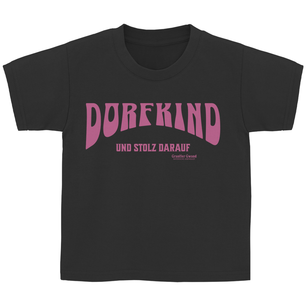 Bayerisches Kinder T-Shirt - Dorfkind - Grantler Gwand