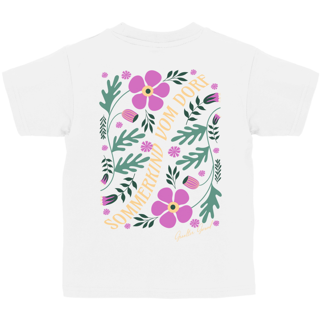 Bayerisches Kinder T-Shirt - Sommerkind vom Dorf - Grantler Gwand