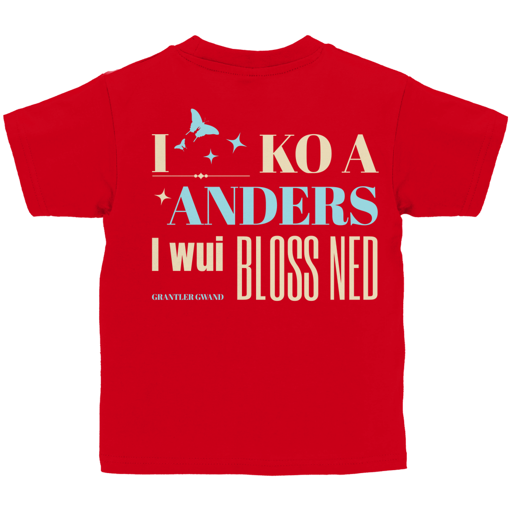 Bayerisches Kinder T-Shirt - I ko a anders -