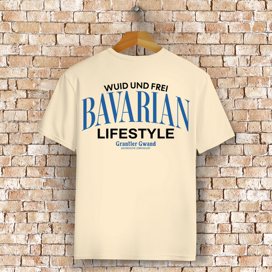 Bayerisches T-Shirt Unisex - Bavarian Lifestyle - schwarz