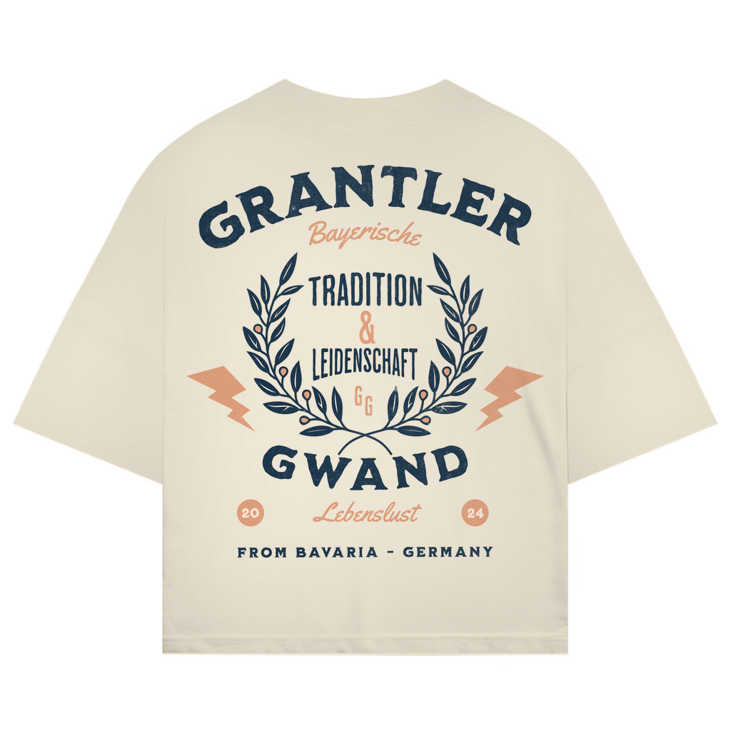 Bayerisches Oversize T-Shirt Unisex - Tradition & Leidenschaft  - Grantler Gwand