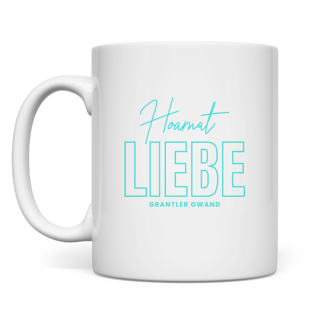 Tasse Hoamat Liebe - Mint