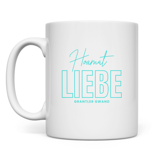 Tasse Hoamat Liebe - Mint