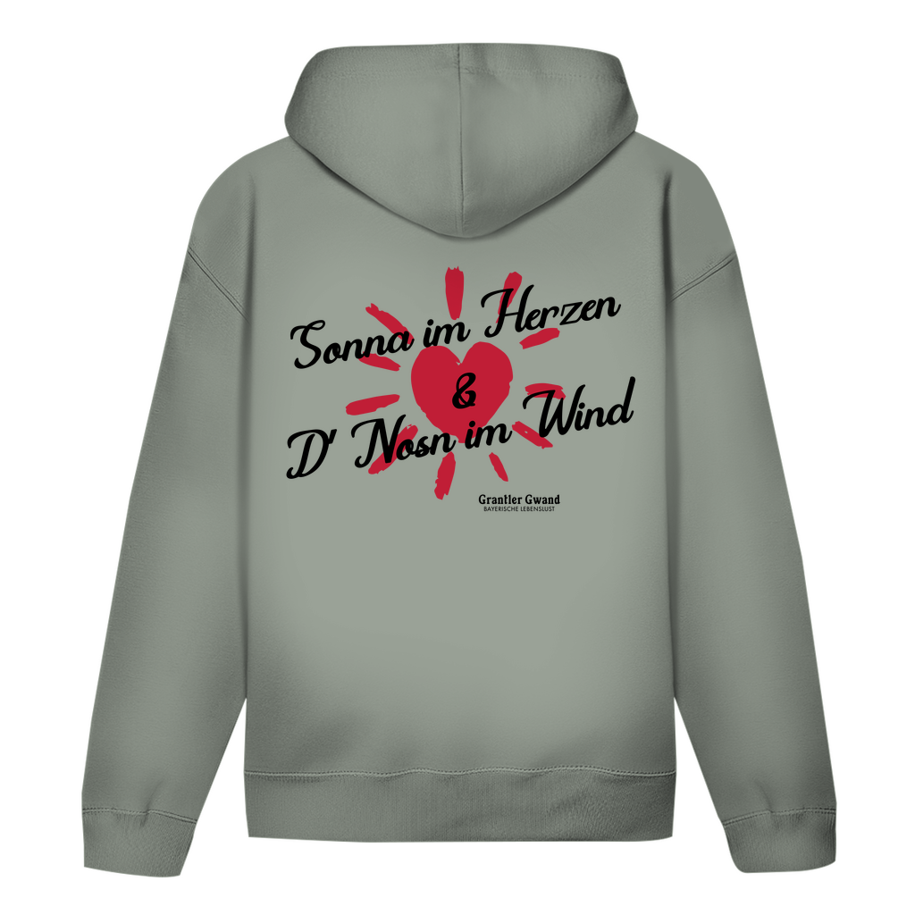 Bayerischer Hoodie Unisex - Sonna im Herzen - Grantler Gwand