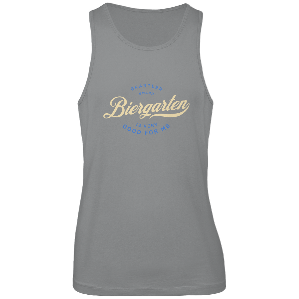 Bayerisches Herren Premium Tank Top - Biergarten is very good for me - Grantler Gwand