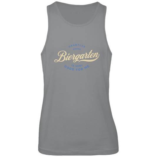 Bayerisches Herren Premium Tank Top - Biergarten is very good for me - Grantler Gwand
