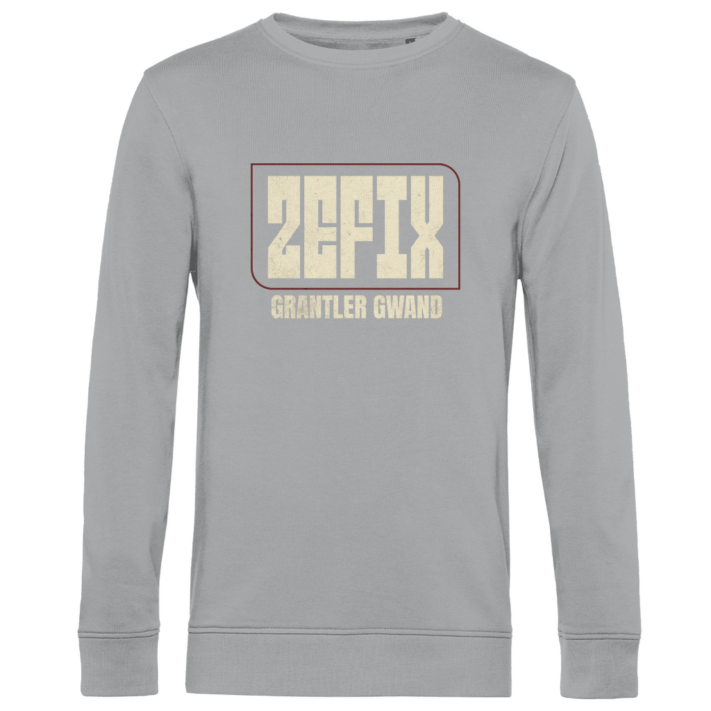 bayerisches Herren Premium Bio Sweatshirt Zefix - Gold - Grantler Gwand