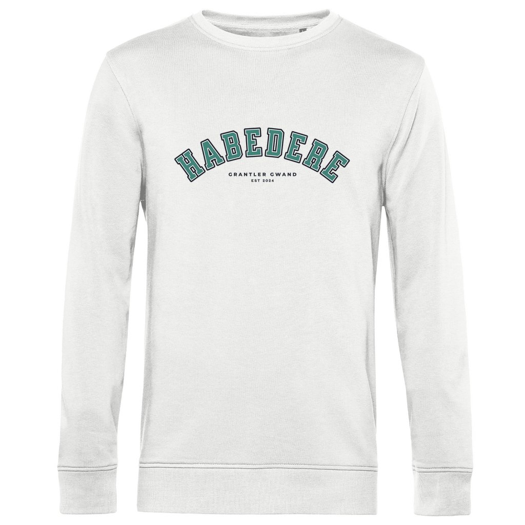 Herren Premium Bio Sweatshirt Habedere - grün