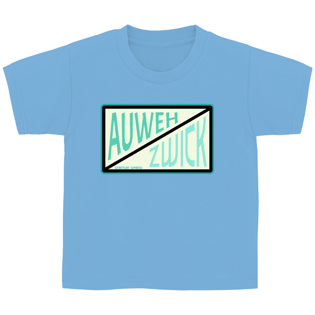 Bayerisches Kinder T-Shirt - Auweh Zwick - Grantler Gwand