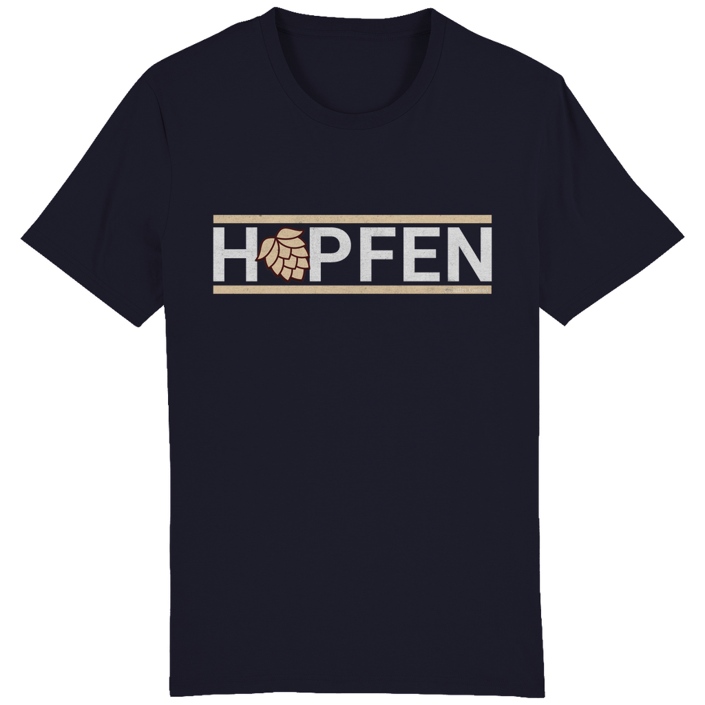 Bayerisches Herren T-Shirt Hopfen - gold - Grantler Gwand