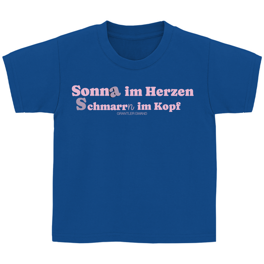 Bayerisches Kinder T-Shirt - Sonna im Herzen - Grantler Gwand