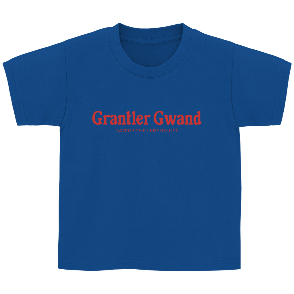 Bayerisches Kinder T-Shirt - Grantler Gwand - Bayerische Lebenslust - Grantler Gwand