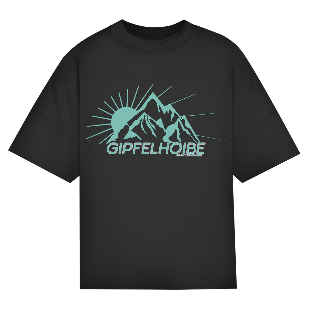 Bayerisches Oversize T-Shirt Unisex - Gipfelhoibe - mint - Grantler Gwand
