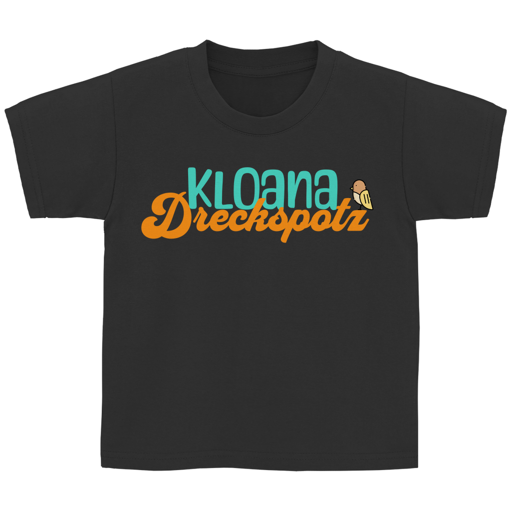 Bayerisches Kinder T-Shirt - kloana Dreckspotz - Grantler Gwand