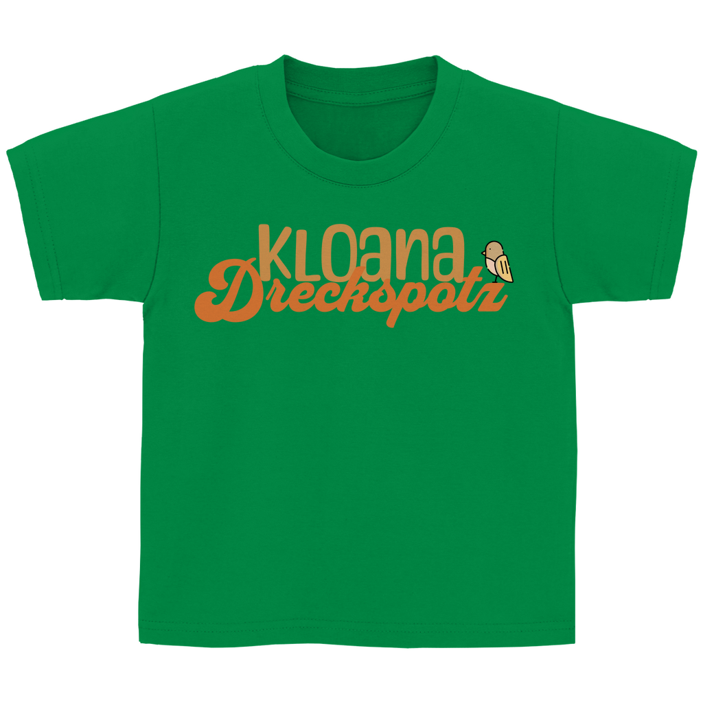 Bayerisches Kinder T-Shirt - kloana Dreckspotz - Grantler Gwand
