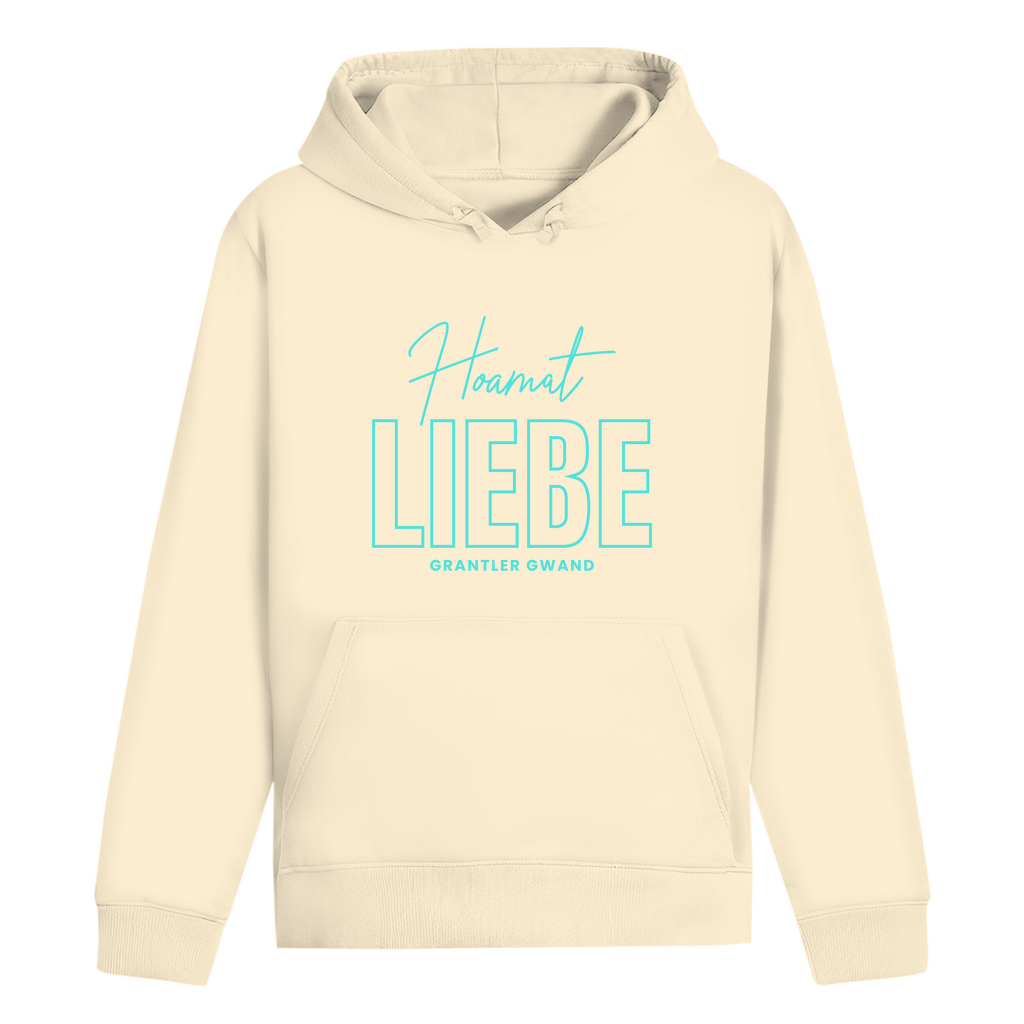 Bayerischer Hoodie Unisex - Hoamat Liebe - Mint - Grantler Gwand