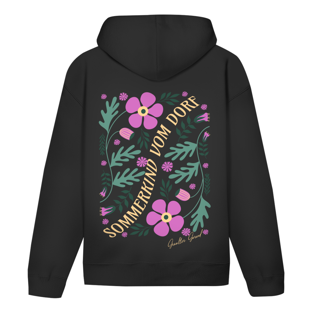Bayerischer Damen Hoodie - Sommerkind vom Dorf - Grantler Gwand