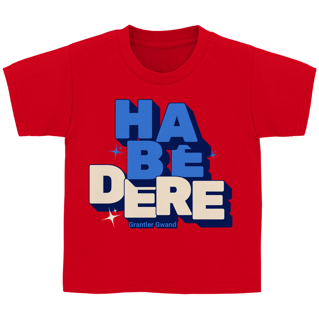 Bayerisches Kinder T-Shirt - Habe dere - blau - Grantler Gwand