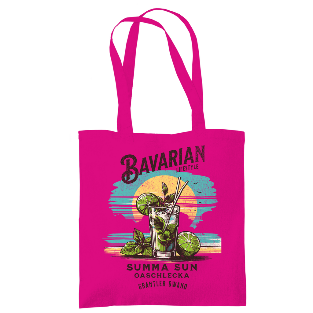Bayerische Tragetasche Bavarian Lifestyle - Summa, Sun, Oaschlecka - Grantler Gwand