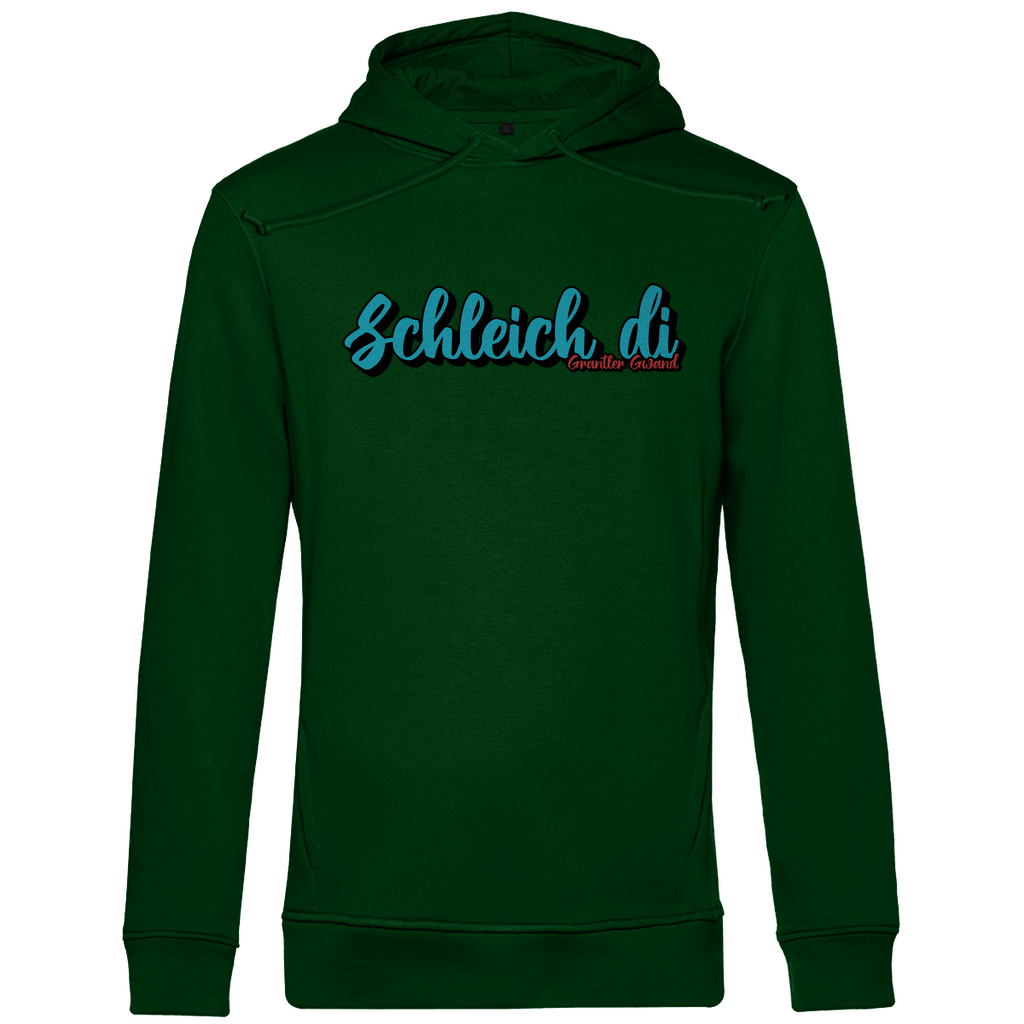 Bayerischer Herren Premium Bio Hoodie Schleich di - hellblau - Grantler Gwand
