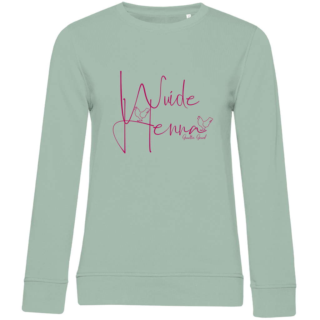 Damen Premium Bio Sweatshirt wuide Henna - pink