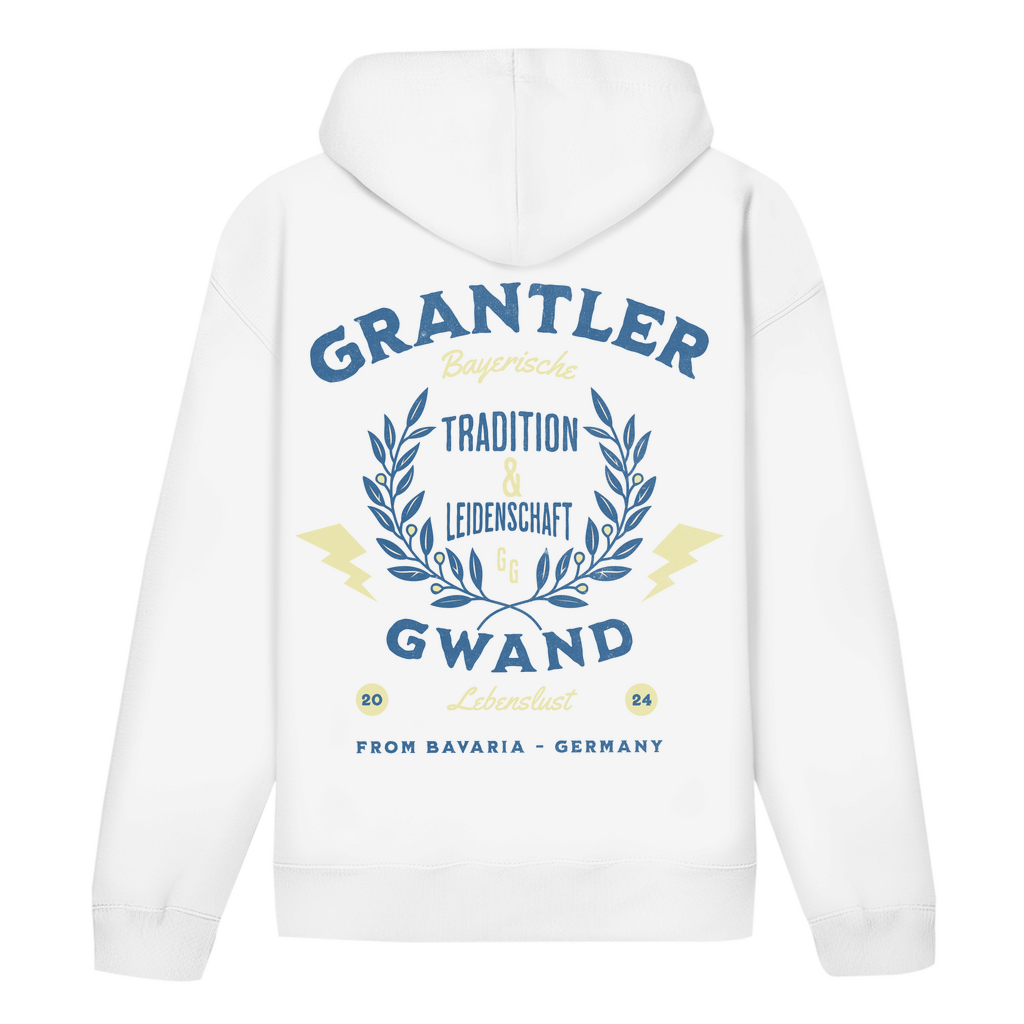Bayerischer Hoodie Unisex - Tradition & Leidenschaft Blau - Grantler Gwand