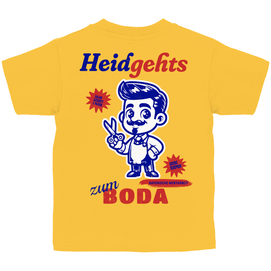 Bayerisches Kinder T-Shirt - Boda - Rot - Grantler Gwand