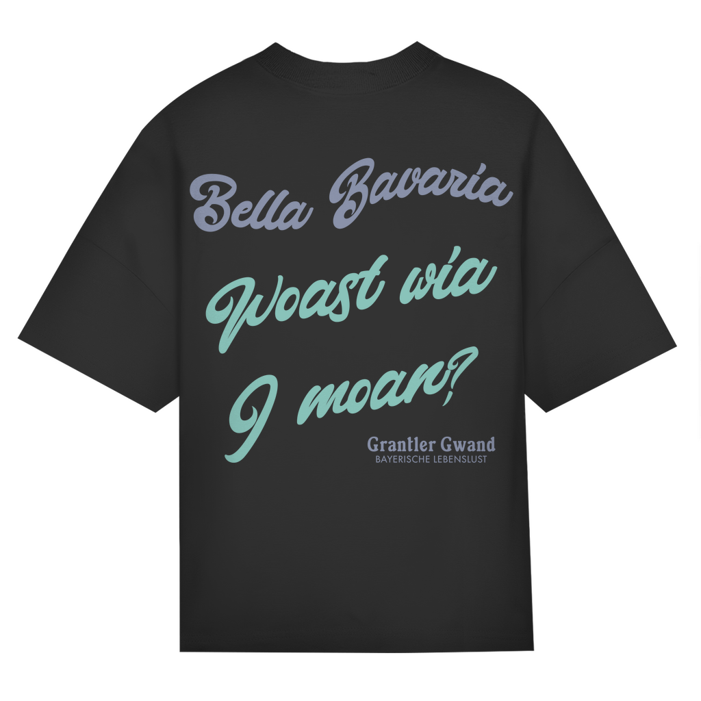 Bayerisches Oversize T-Shirt Unisex - Bella Bavaria - Grantler Gwand
