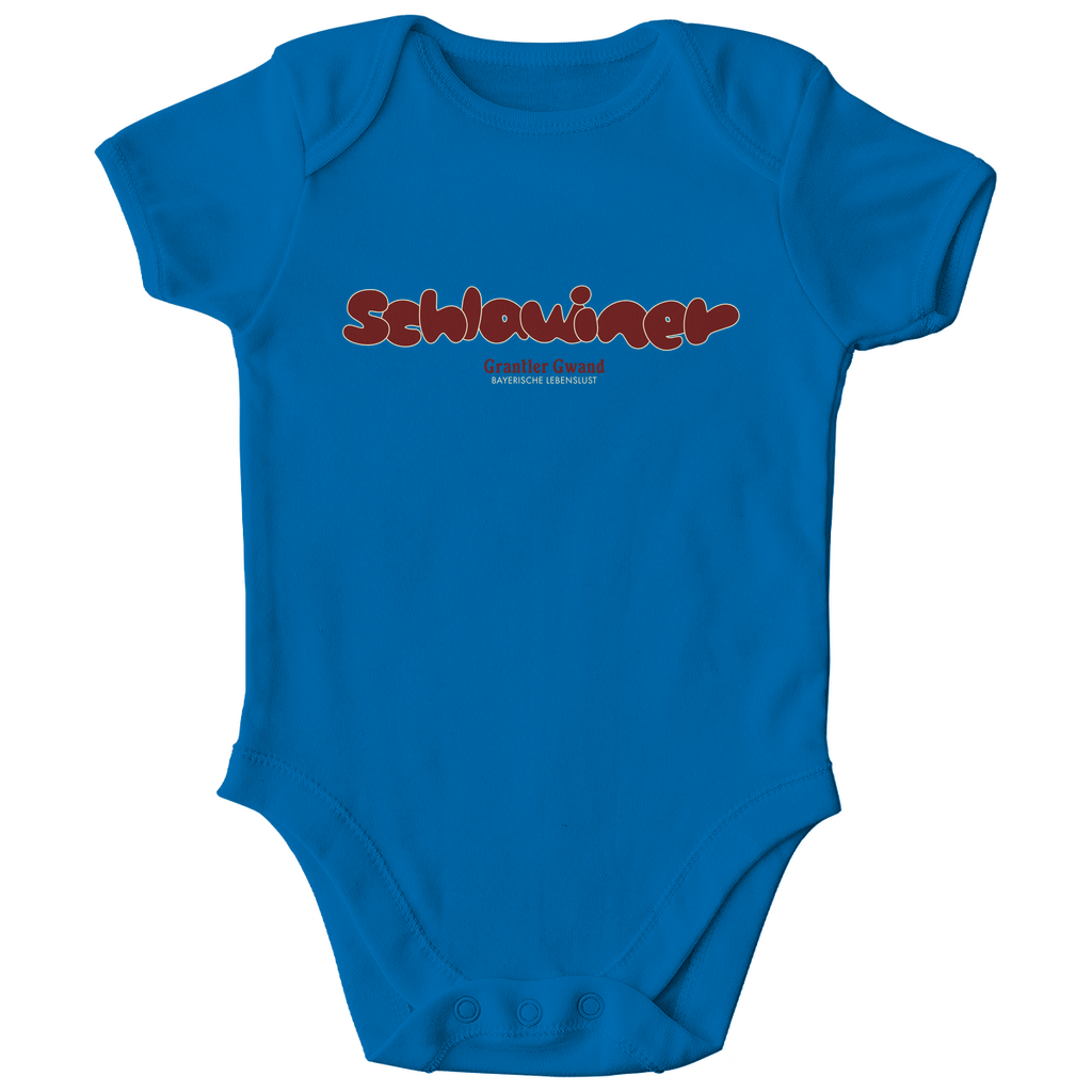 Bayerischer Baby Bio Body - Schlawiner - rot - Grantler Gwand