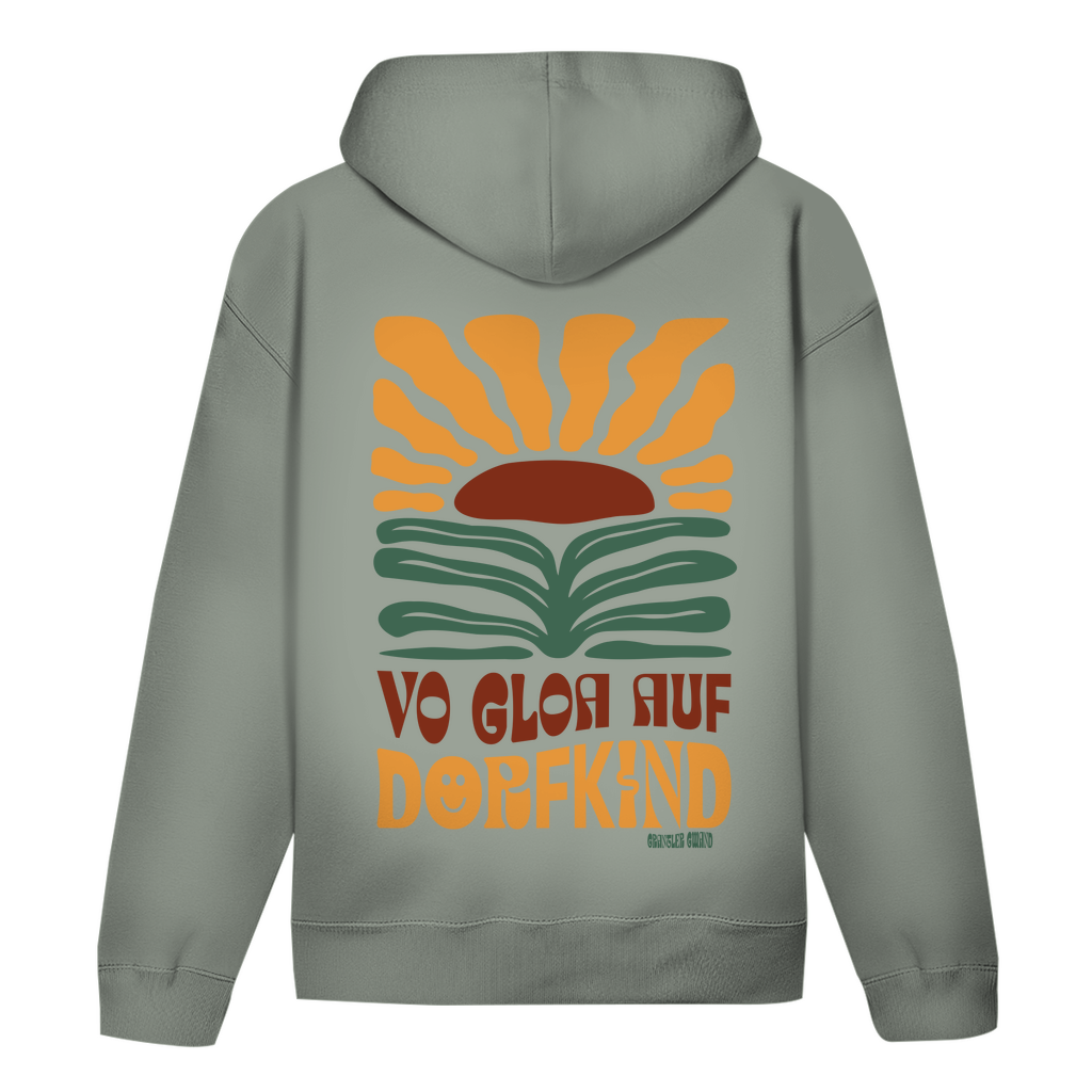 Bayerischer Hoodie Unisex - Vo Gloa auf Dorfkind - Grantler Gwand