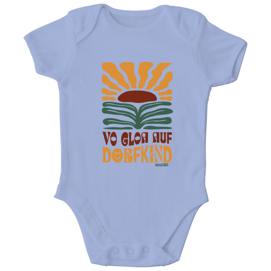 Bayerischer Baby Bio Body Vo Gloa auf Dorfkind - Grantler Gwand