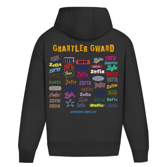 Oversize Hoodie Ohne Kordel Zefix Bunt