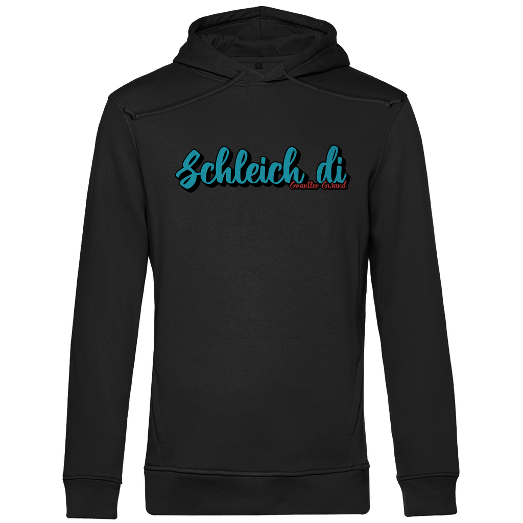 Bayerischer Herren Premium Bio Hoodie Schleich di - hellblau - Grantler Gwand